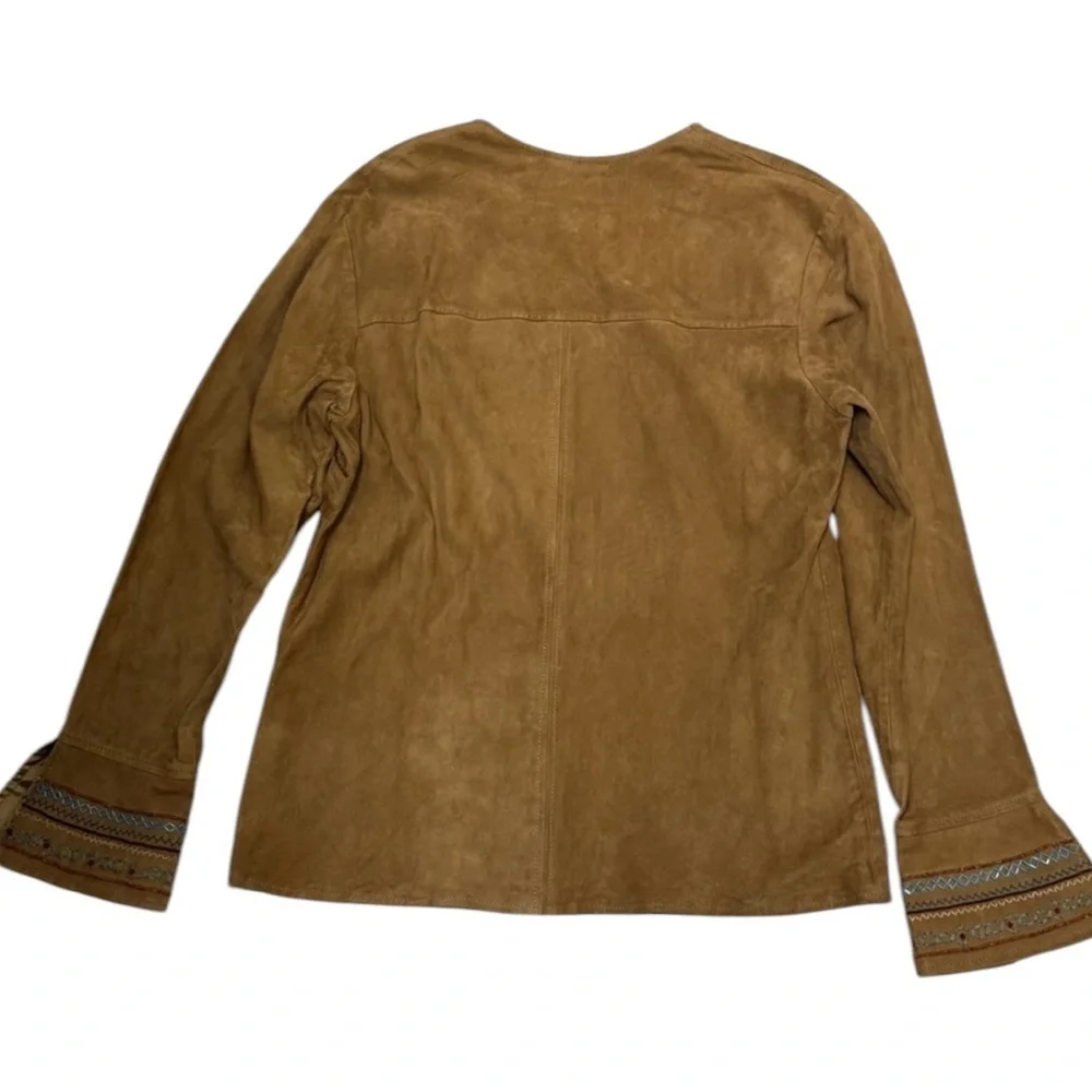 Double D Ranch Loraine beaded suede jacket. Absolutely beautiful condition. - Picture 2 of 14